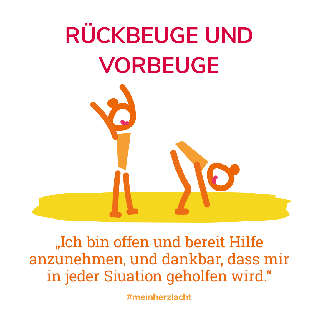 Rückbeuge und Vorbeuge