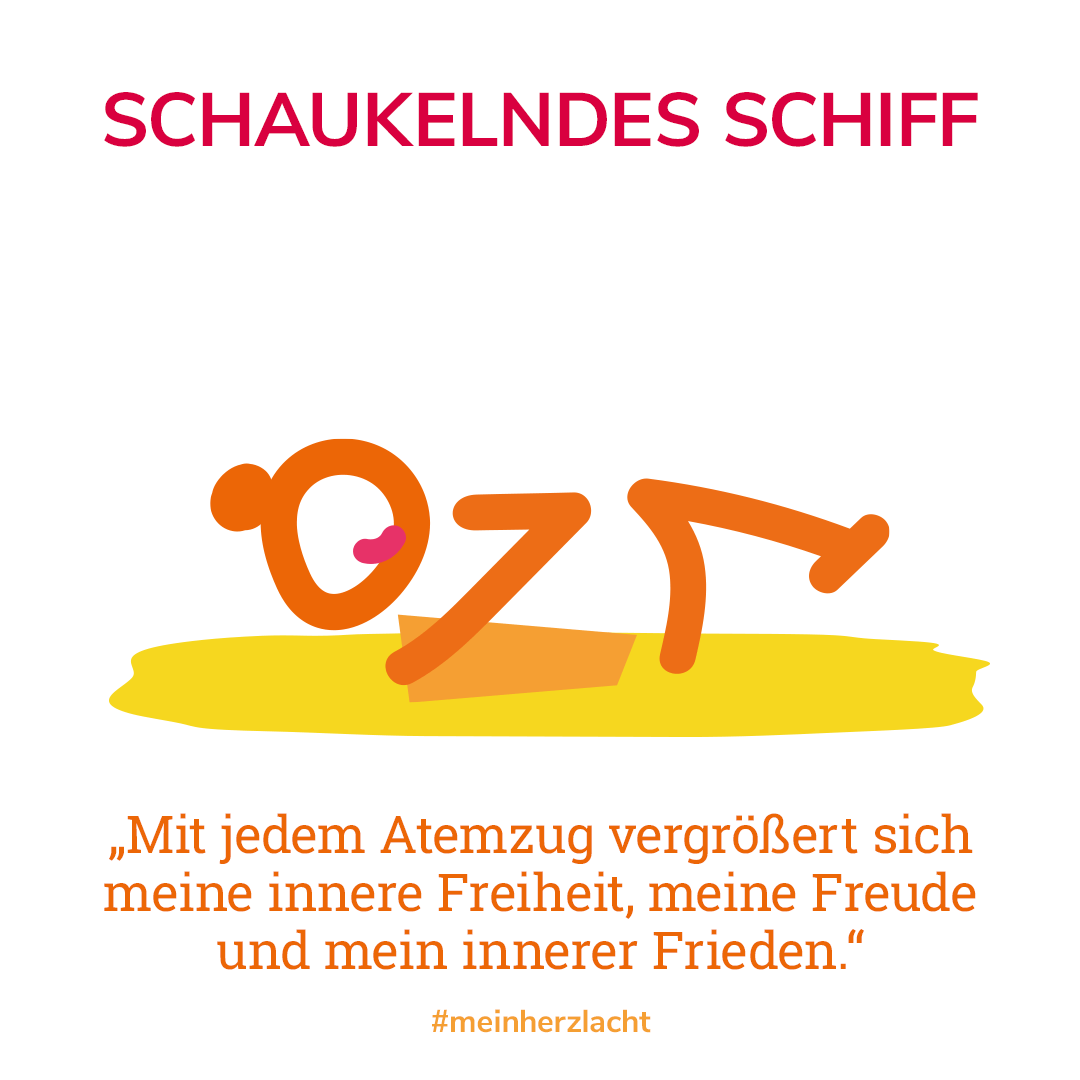 Schaukelndes Schiff
